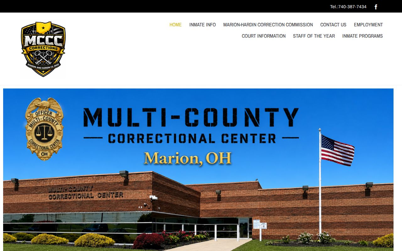 Multi County Correctional Center Hardin County release facility